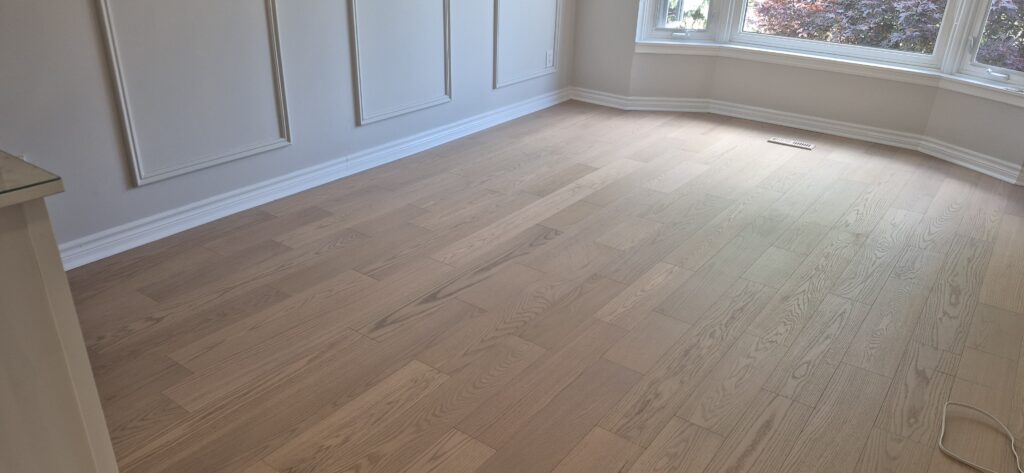 Flooring Installation Services in Toronto & the GTA Master bedroom with carpet before flooring replacement